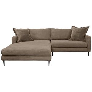 P & B ROHOVÁ SEDAČKA, textil, hnědá obraz