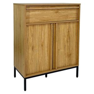 Xora KOMODA, barvy dubu, 80/101/40 cm obraz