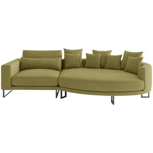 Livetastic POHOVKA BIG SOFA, textil, olivově zelená obraz