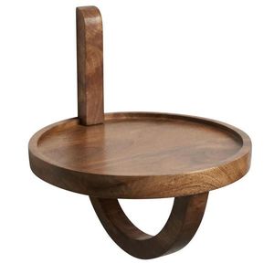 MID.YOU NÁSTĚNNÝ REGÁL, mangové dřevo, přírodní barvy, 30/33/30 cm obraz