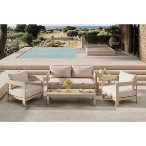 Ambia Garden TERASOVÁ SEDACÍ SOUPRAVA dřevo, plast obraz