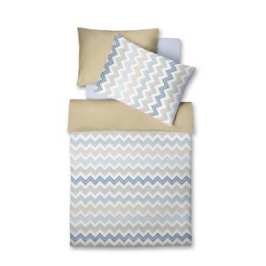 Fleuresse POVLEČENÍ, makosatén, bílá, petrolej, světle šedá, béžová, pastelově modrá, 140/200 cm obraz