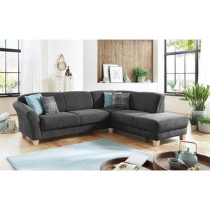 Sit & More ROHOVÁ SEDAČKA, textil, černá obraz