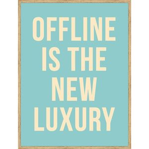 Monee TIŠTĚNÉ OBRAZY NA PLÁTNĚ, text, 30/40 cm obraz