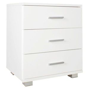 MID.YOU NOČNÍ STOLEK, bílá, 45/54/34 cm obraz