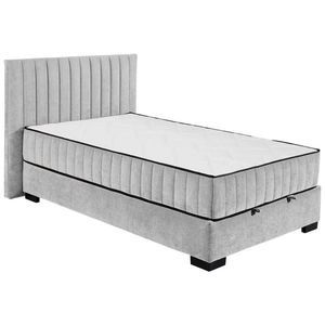 MID.YOU AMERICKÁ POSTEL, 120/200 cm, světle šedá obraz