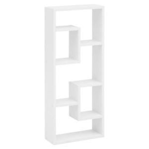 MID.YOU NÁSTĚNNÝ REGÁL, bílá, 36/90/14, 5 cm obraz