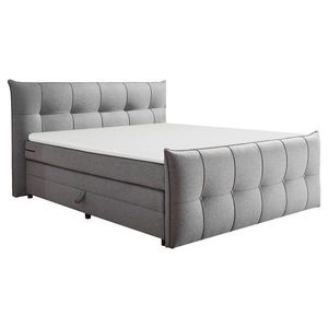 MID.YOU POSTEL BOXSPRING, 180/200 cm, tmavě šedá obraz
