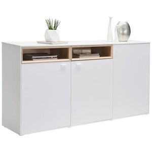 Hom`in KOMODA, bílá, barvy dubu, 180, 4/92, 8/43 cm obraz