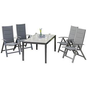 Gardenson ZAHRADNÍ SESTAVA 5dílné, kov, sklo, textil obraz