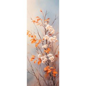 MALBA NA PLÁTNĚ, rostliny, 30/80 cm obraz