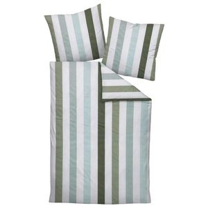 Janine POVLEČENÍ, makosatén, šalvějově zelená, 135/200 cm obraz