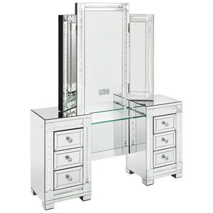 Xora TOALETNÍ STOLEK, barvy stříbra, 151/40, 5/183 cm obraz