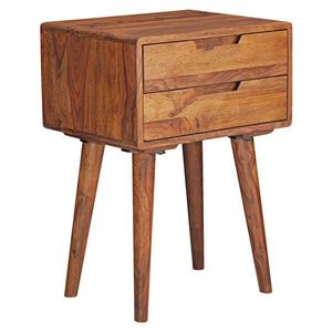 MID.YOU NOČNÍ STOLEK, sheesham, barvy sheesham, 47/66/36 cm obraz