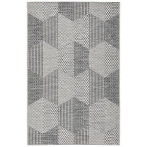 Novel VENKOVNÍ KOBEREC, 160/230 cm, krémová, černá obraz