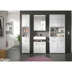 MID.YOU KOUPELNA vysoce lesklá bílá obraz