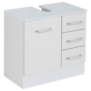 Held SKŘÍŇKA POD UMYVADLO, bílá, bílá, 60/54/35 cm obraz