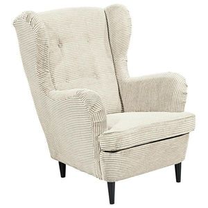 MID.YOU KŘESLO UŠÁK, textil, krémová obraz