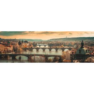 Euroart OBRAZ NA PLÁTNĚ PRAHA, města, 180/60/3 cm obraz