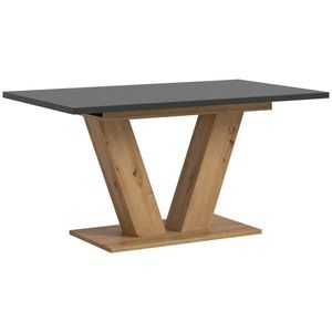 MID.YOU VÝSUVNÝ STŮL, šedá, 150-190/90/76 cm obraz