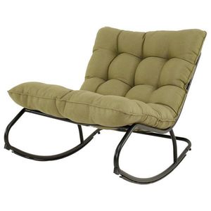 Ambia Garden ZAHRADNÍ HOUPACÍ KŘESLO kov, textil obraz