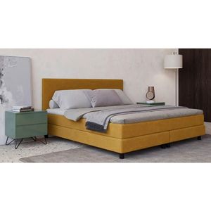 MID.YOU AMERICKÁ POSTEL, 180/200 cm, žlutá obraz
