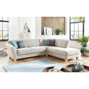 Sit & More ROHOVÁ SEDAČKA, textil, krémová obraz