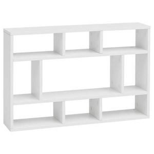 MID.YOU NÁSTĚNNÝ REGÁL, bílá, 75/51/16 cm obraz