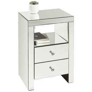 Xora NOČNÍ STOLEK, barvy stříbra, 46/66/35, 5 cm obraz