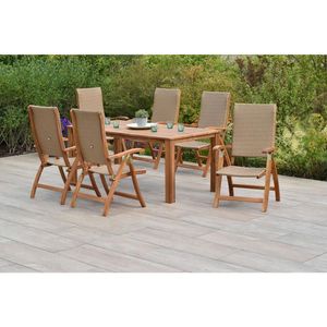 Gardenson ZAHRADNÍ SESTAVA 7dílné, dřevo, plast obraz