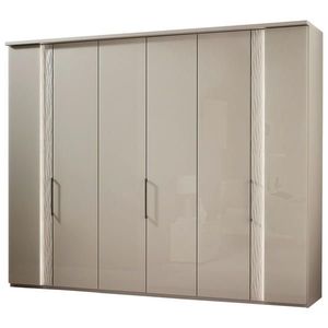 Dieter Knoll ŠATNÍ SKŘÍŇ S OTOČNÝMI DVEŘMI, šampaňská, 300/216/59 cm obraz