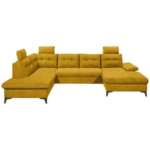 MID.YOU SEDACÍ SOUPRAVA, textil, žlutá obraz