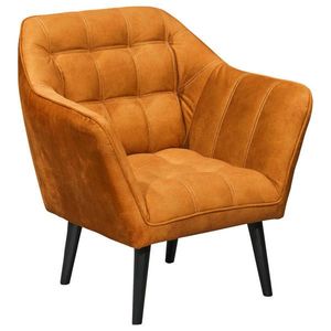 MID.YOU KOKTEJLOVÉ KŘESLO, textil, kompozitní dřevo, měděné barvy obraz