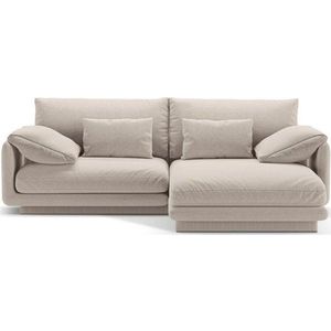 Béžová rohová pohovka (pravý roh) Torino – Micadoni Home obraz