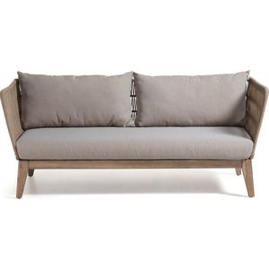 Béžová třímístná pohovka Kave Home Bellano obraz