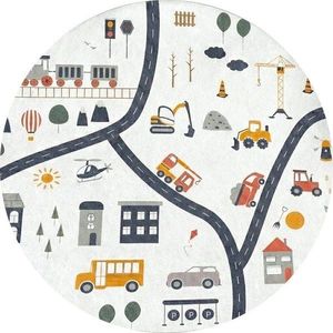 Pratelný dětský hrací koberec ø120 cm World Around Me – Mila Home obraz