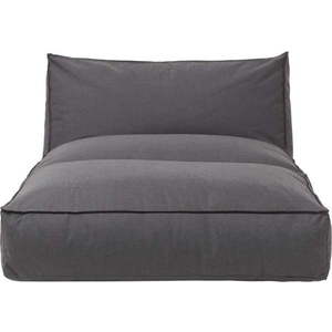 Tmavě šedé zahradní lehátko Blomus Coal, 120 x 190 cm obraz