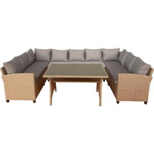 Béžový zahradní lounge set pro 9 Ventura – Unique Furniture obraz