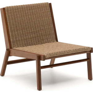 Dřevěné zahradní křeslo v přírodní barvě Itani – Kave Home obraz