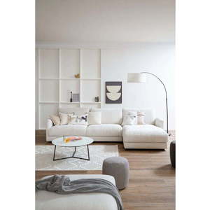 Černobílá stojací lampa (výška 196 cm) Bow – Fischer & Honsel obraz