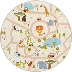 Pratelný dětský hrací koberec ø120 cm Savana Ride – Mila Home obraz