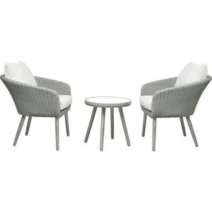 Světle šedý zahradní lounge set Bistro – Unique Furniture obraz