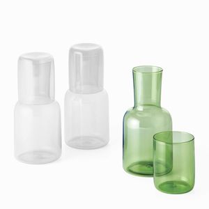 Karafa na vodu Viva s pohárkem, zelená - Philippi obraz