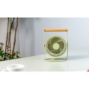 Přenosný větrák Lyra, více variant - Gingko Varianta: olivově zelená obraz