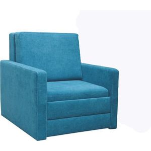 Kasvo Křeslo rozkládací TIMEA 80 cm Soro 86 tyrkys obraz