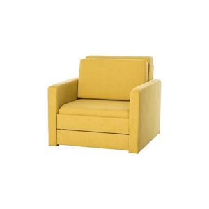 Kasvo Křeslo rozkládací TIMEA 80 cm Soro 40 žlutá obraz