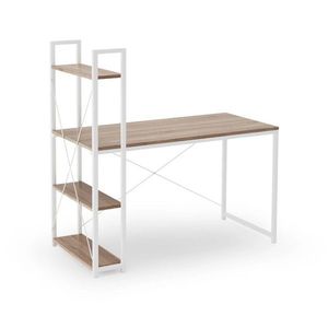 Kasvo NAVIK (NARWIK B-1) bílá kov/dub sonoma obraz