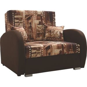 KASVO MAJKA pohovka Savana 16/Paris 01 - hnědé obraz