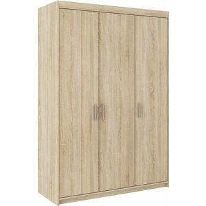 Kasvo JELENA (ELENA) 3-D skříň šatní 3dv. dub sonoma obraz