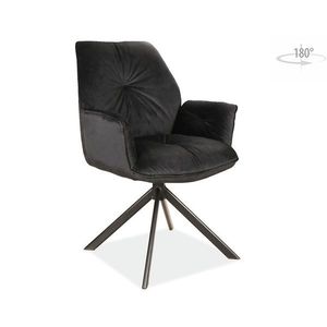 Kasvo BOOGIE II židle nohy černé / látka bluvel 19 obraz